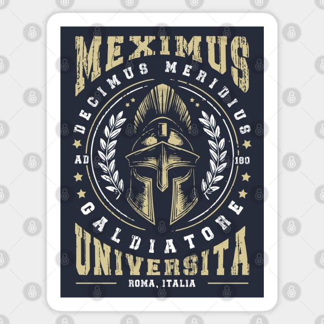 Maximus Decimus Meridius // Gladiator University Sticker by Trendsdk